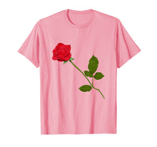 Load image into Gallery viewer, Red Rose Flower T-Shirt