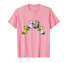 Load image into Gallery viewer, Cats Playing Violin Shirt Gift Musical Instrument Pet