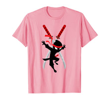 Load image into Gallery viewer, cwc Chad Wild ninja swords t shirt for clay kids gift