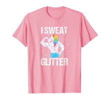 Load image into Gallery viewer, I Sweat Glitter Shirt Unicorn Gym Tee | Men Women Kids Gift