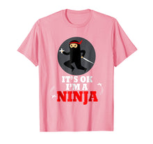 Load image into Gallery viewer, Funny Ninja Shirt for Boys and Girls - Cute Ninja Tees