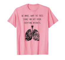 Load image into Gallery viewer, Breath Lung Forest Tree Air Photosynthesis CO2 Shirt