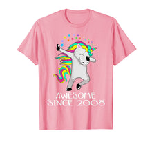 Load image into Gallery viewer, Kid 11 Yrs Old 11th Birthday Unicorn Shirt Gift 2008 Dabbing