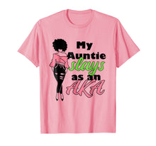 Load image into Gallery viewer, AKA Sorority Paraphernalia Gift Shirt for Pretty Alpha Aunt