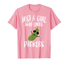 Load image into Gallery viewer, Just A Girl Who Loves Pickles Pickle Women Gift T-Shirt