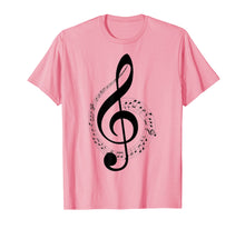 Load image into Gallery viewer, Treble clef Music Note t shirt