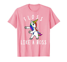 Load image into Gallery viewer, Floss Like a Boss Shirt - Flossing Unicorn Shirt