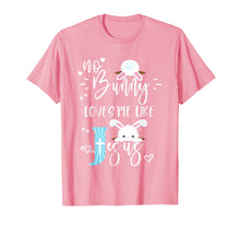 Load image into Gallery viewer, Christian Easter Shirt For Kids Cute No Bunny Loves Me
