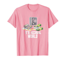 Load image into Gallery viewer, It's Accrual World Accounting Pun Gift Shirt For Accountants