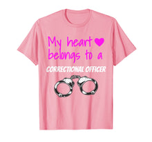 Load image into Gallery viewer, Correctional Officer Wife T Shirt Corrections Girlfriend Tee