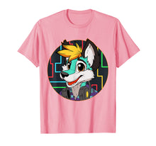 Load image into Gallery viewer, Djing Dj Fox Furry tshirt Furries Tail Ears Cosplay Shirt