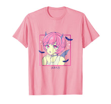 Load image into Gallery viewer, Japanese Anime Girl Punk EVIL Shirt - Pastel menhera