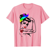 Load image into Gallery viewer, LGBT Gay Aunt Pride T Shirt Proud Aunt