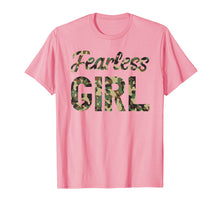 Load image into Gallery viewer, Fearless Girl Camo T-Shirt I Camouflage Lover