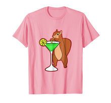 Load image into Gallery viewer, Squirrel Drinking Cocktail Funny Chipmunks Nuts Cool T-Shirt