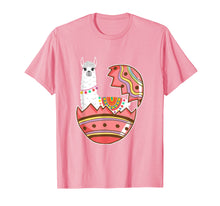 Load image into Gallery viewer, Funny Easter T-Shirt Llama Easter Egg Shirt Kids