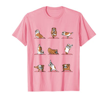 Load image into Gallery viewer, English Bulldog Yoga Puppy Yoga Poses and Meditation T-Shirt