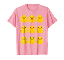 Load image into Gallery viewer, Cute Yellow Ducklings Emoji T-Shirt
