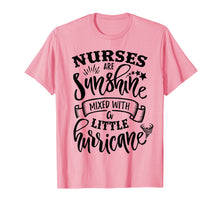 Load image into Gallery viewer, Nurses Are Sunshine Mixed Little Hurricane T-Shirt