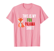 Load image into Gallery viewer, This is My Fox Pajama Tshirt