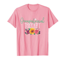 Load image into Gallery viewer, Cute Occupational Therapist Flowers T-Shirt