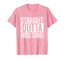 Load image into Gallery viewer, Straight Outta Middle School T-Shirt Funny Tee