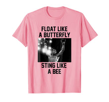 Load image into Gallery viewer, Muhammad Ali Float Like A Butterfly Sting Like a Bee T-Shirt