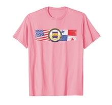 Load image into Gallery viewer, Zonian Panama Canal Zone Seal with US and Panama Flags