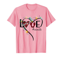 Load image into Gallery viewer, Mimi - Womens love Mimilife heart colour Tshirt
