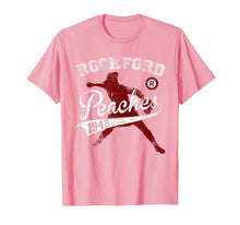 Load image into Gallery viewer, Baseball Tshirt Rockford Peaches Shirt Feminist Graphic Tees