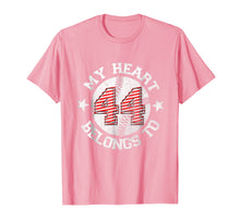 Load image into Gallery viewer, My heart belongs to #44 Baseball Softball Player Shirt