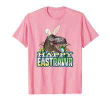 Load image into Gallery viewer, Happy Eastrawr Shirt Dinosaur Easter T-rex Shirts for Kids