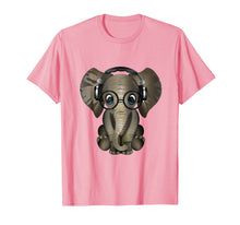 Load image into Gallery viewer, Baby Elephant DJ Wearing Headphones & Glasses Gift Shirt
