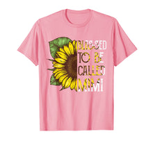 Load image into Gallery viewer, Blessed To Be Called Mimi Sunflower Grandma Mothers Day Gift T-Shirt