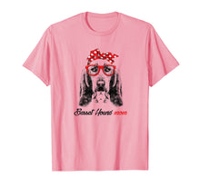 Load image into Gallery viewer, Basset Hound Mom T-Shirt-Mothers Day for Dog Lovers Gift