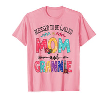 Load image into Gallery viewer, Blessed To Be Called Mom And GRANNIE Cute GRANNIE Gift Tee T-Shirt