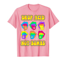 Load image into Gallery viewer, Drop Acid Not Bombs Trippy Tongue LSD Shirt