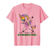 Load image into Gallery viewer, Brave strong Fearless Unicorn Neurofibromatosis Shirt