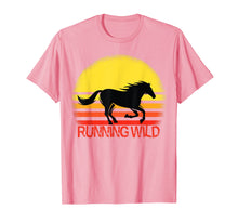 Load image into Gallery viewer, Horse Lover t shirt; Horse Running Wild t s shirt;