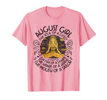 Load image into Gallery viewer, August Girl The Soul Of A Gypsy Birthday Shirt