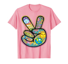 Load image into Gallery viewer, Trippy Peace Sign T-Shirt