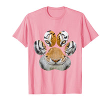 Load image into Gallery viewer, Tiger Eyes Paw Animal Cat Cheetah Leopard Lion Print T-Shirt