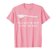 Load image into Gallery viewer, Mess With the Honk You Get the Bonk Goose Meme T-Shirt-987056