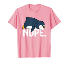 Load image into Gallery viewer, Funny Nope Not Today Lazy Penguin Lover Gift T-Shirt-349648