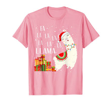 Load image into Gallery viewer, Fa La La Llama - Christmas Alpaca Lover Gift T-Shirt