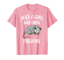 Load image into Gallery viewer, Just A Girl Who Loves Possums Animal Gift T-Shirt-736140