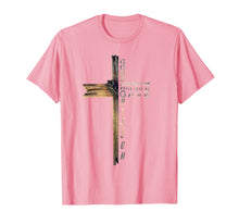 Load image into Gallery viewer, John 3:16 Christian Cross Bible T-Shirt-172030