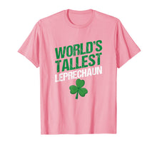 Load image into Gallery viewer, Funny Saint Patrick's Day Paddy's World's Tallest Leprechaun T-Shirt-595476