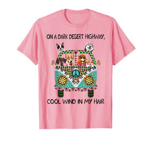 Load image into Gallery viewer, In Hair On Dark Highway A Desert Corgi Cool Wind Hippie Dog T-Shirt