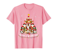 Load image into Gallery viewer, Tree Guinea Pig Christmas Tee Guinea Pig Christmas Pajamas T-Shirt